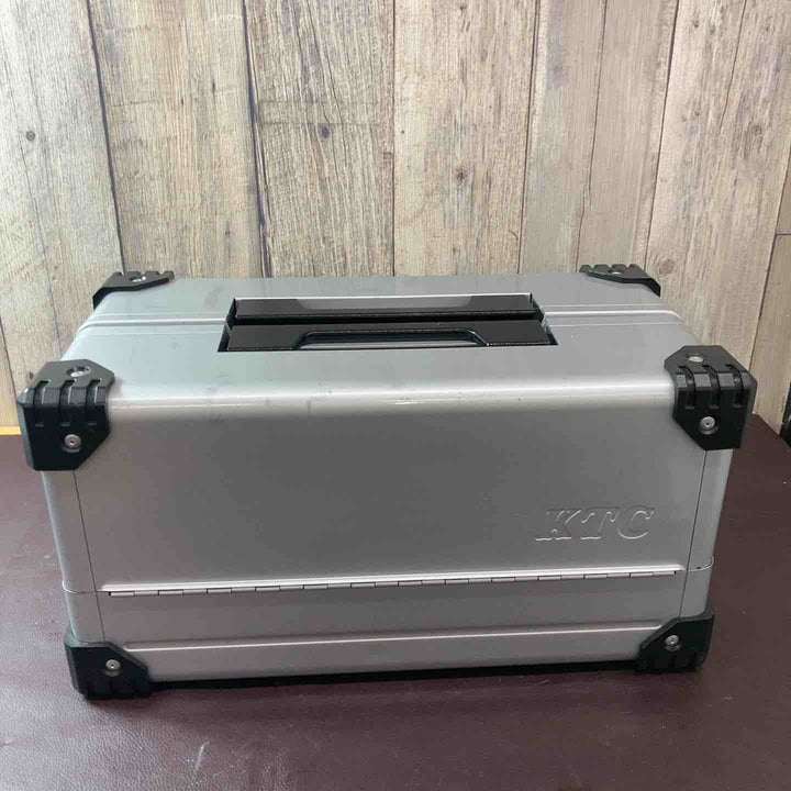 【中古品】KTC 両開きメタルケース EK-10A メタリックシルバー 工具箱【東大和店】
