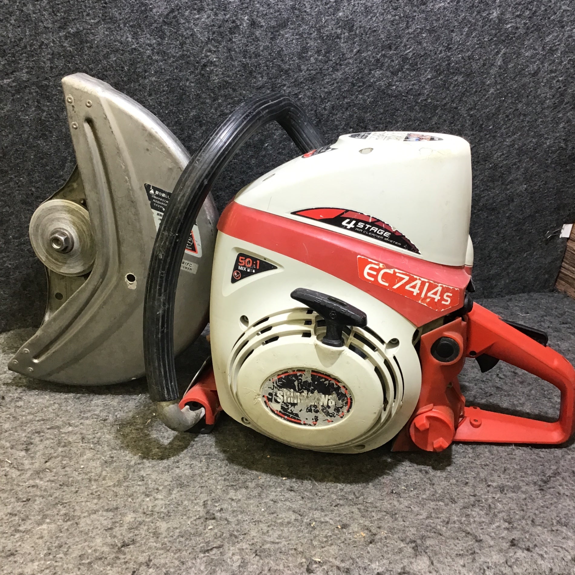 発送可！中古品】新ダイワ 360mm エンジンカッター EC7414S ※カバー固定ネジ破損※【桶川店】 – アクトツールオンラインショップ