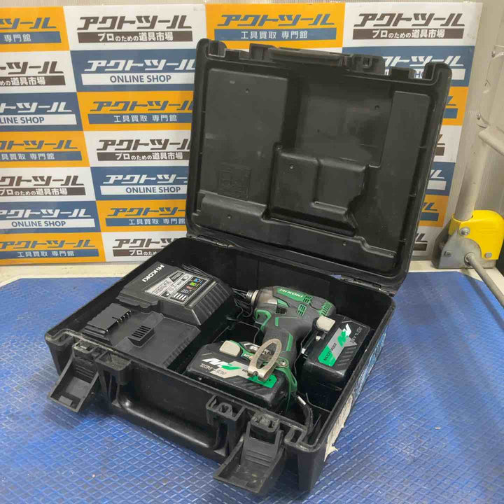 ★ハイコーキ(HIKOKI ※旧:日立工機) コードレスインパクトドライバー WH36DA(2XP)【草加店】