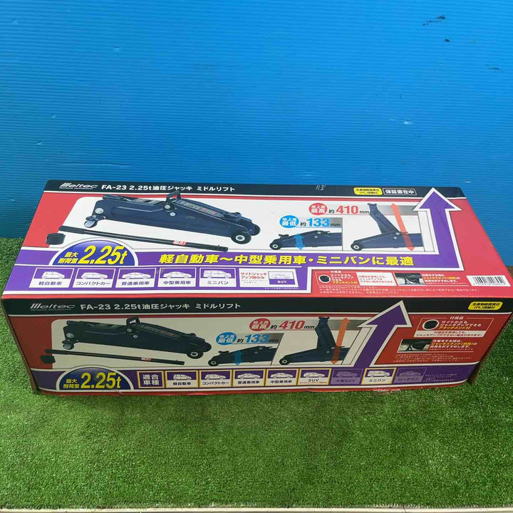 【美品】メルテック フロアジャッキ 2.25t FA-23【岩槻店】