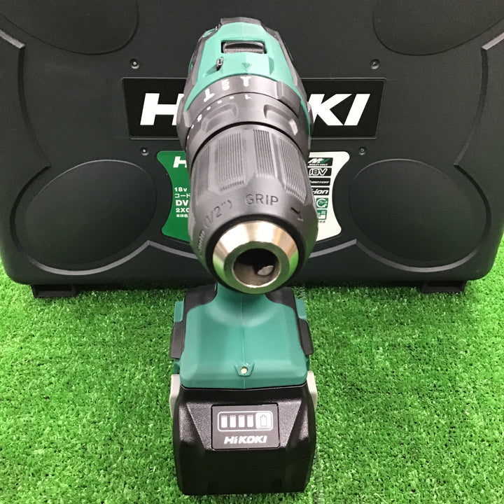 ☆ハイコーキ(HIKOKI ※旧:日立工機)  コードレス振動ドライバドリル DV18DD(2XC)【桶川店】
