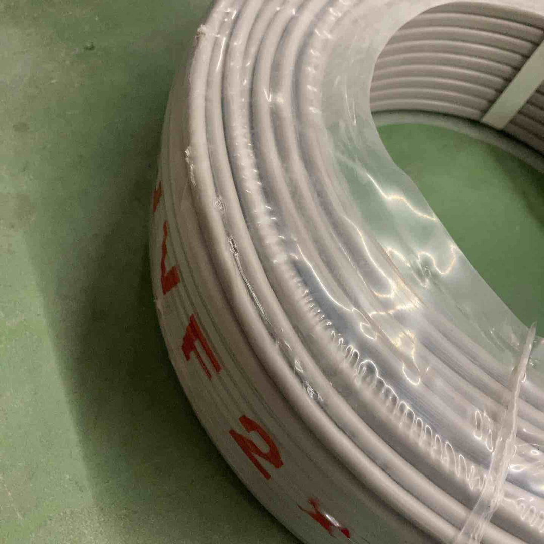 SFCC VVF LFV 2×2.0mm 100m 灰(黒・白)1巻 製造:令和6年8月【桶川店】