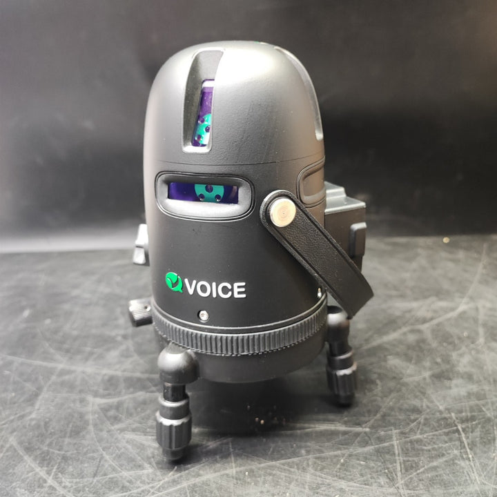 【ジャンク品】VOICE レーザー墨出し器 5ライン(矩十字・横) グリーンレーザー Model-G5【桶川店】