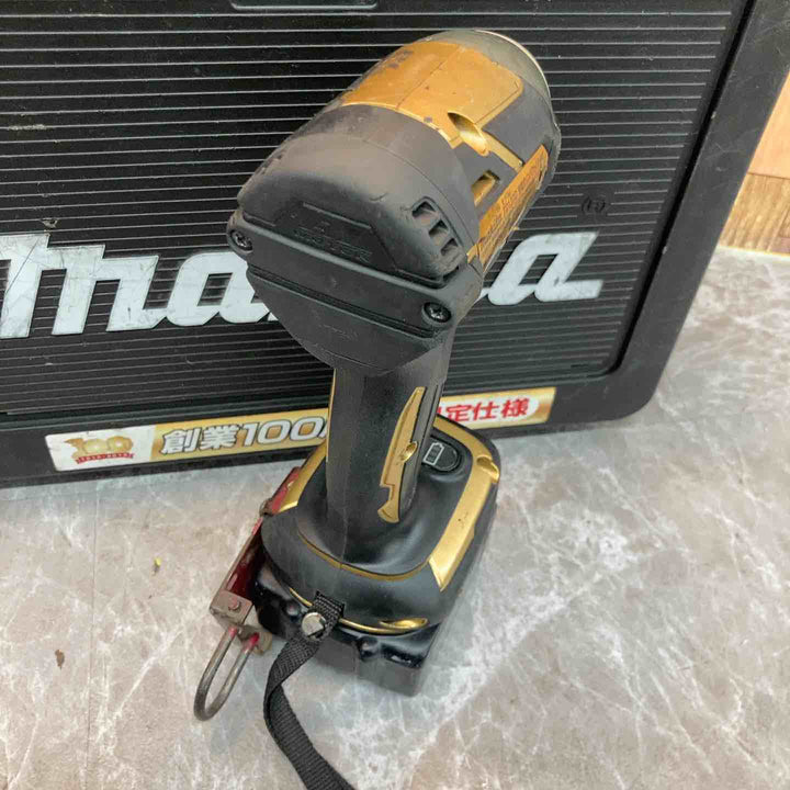 ◇マキタ(makita) コードレスインパクトドライバ 14.4V ゴールド TD137DSP1 (TD137DRTX)【八潮店】