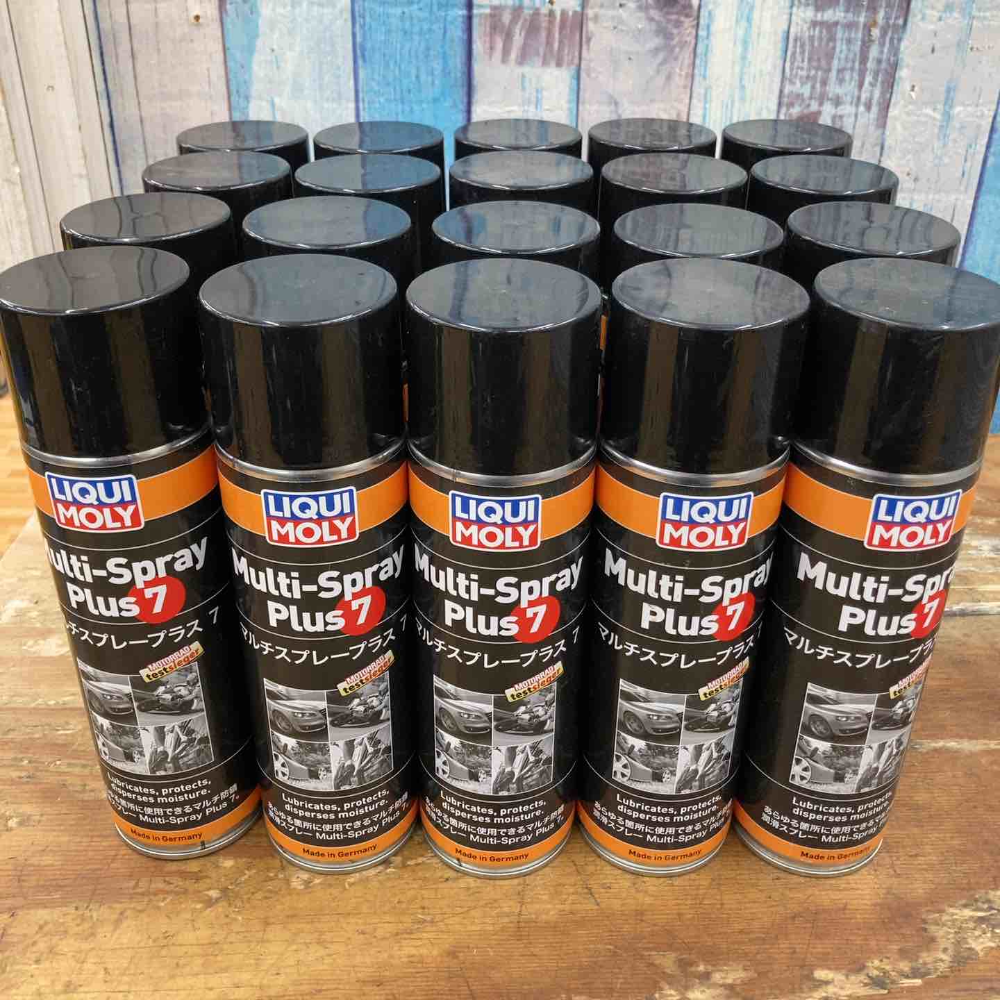 送料無料【未使用品】リキモリ LIQUIMOLY マルチスプレープラス7 20本セット まとめ売り 防錆 潤滑剤 メンテナンス【柏店】 送料無料【未使用品】リキモリ LIQUIMOLY マルチスプレープラス7 20本