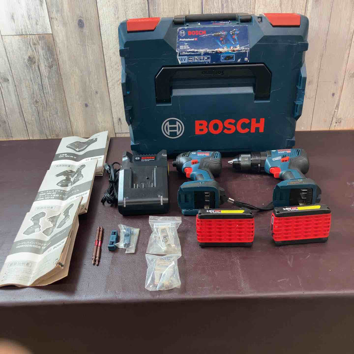 【中古品】 ボッシュ(BOSHC) 18Vインパクトドライバ 振動ドリル コンボ GDR18V-200 GSB18V-55 【東大和店】