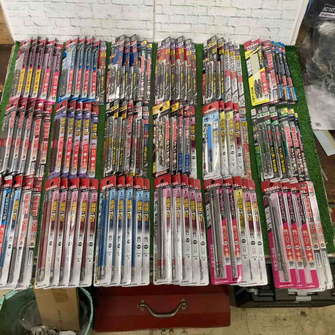【未使用品】ビット2本入り×180個まとめ売り♪ VESSEL ベッセル ANEX アネックス など ④