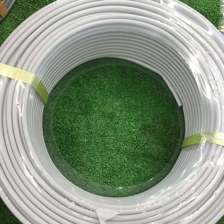 【未使用品】富士電線 600V架橋ポリエチレン絶縁ビニルシースケーブル平形 2.0mm 2心 100m巻 CVFケーブル 製造年月日:2024.12.27【桶川店】