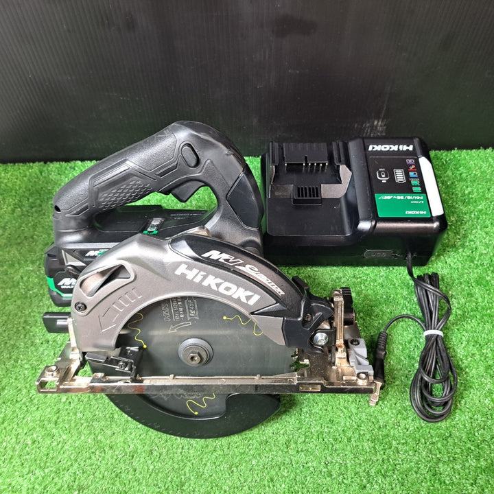 ハイコーキ/HIKOKI ※旧:日立工機 36V 165mm コードレス丸のこ C3606DA(2XPB) バッテリー1個セット【岩槻店】