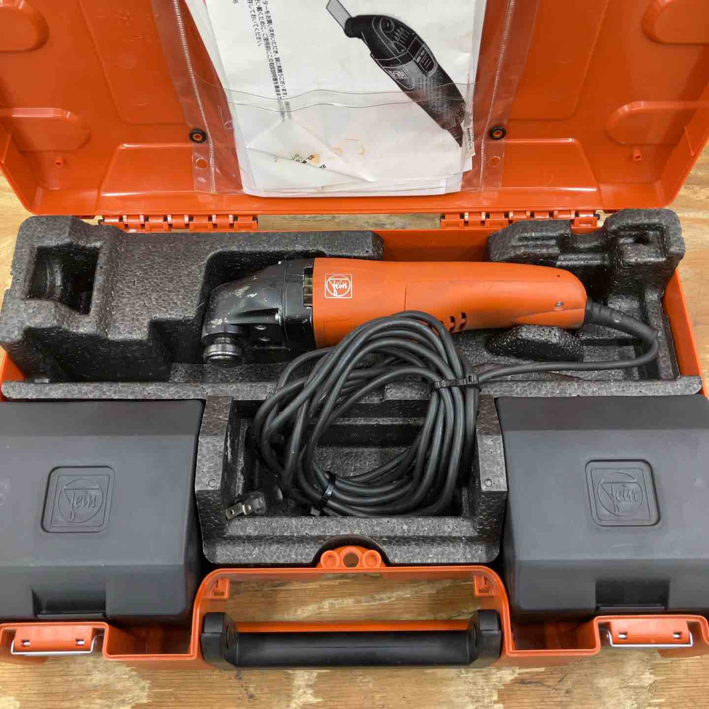 中古品】▽マルチツール FEIN ファイン FSC1.6X コーキングシール