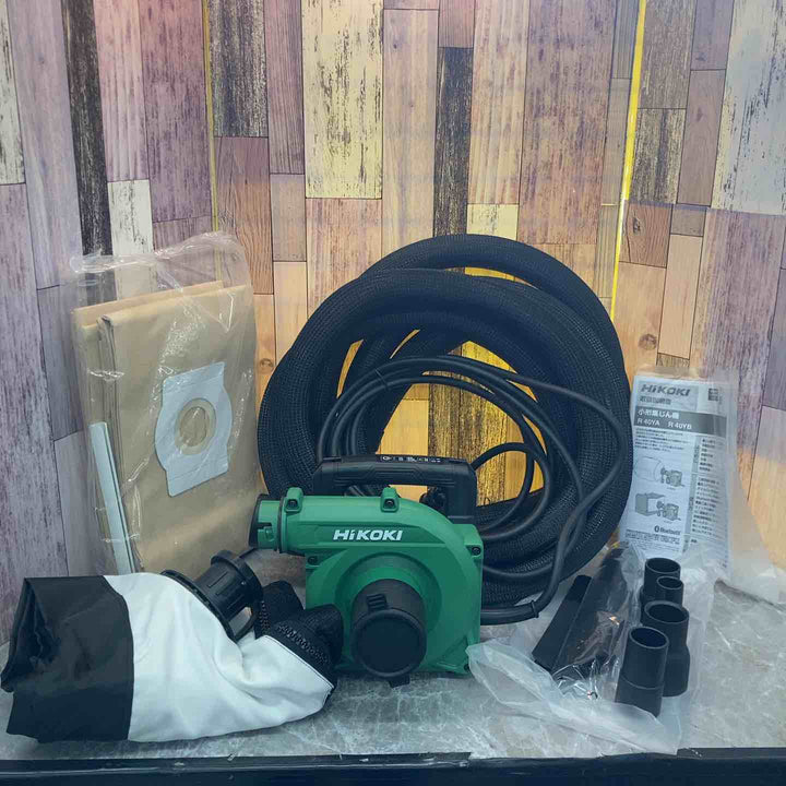 ★ハイコーキ(HIKOKI ※旧:日立工機) 小型集じん機 R40YB 3P可倒式プラグ付【八潮店】