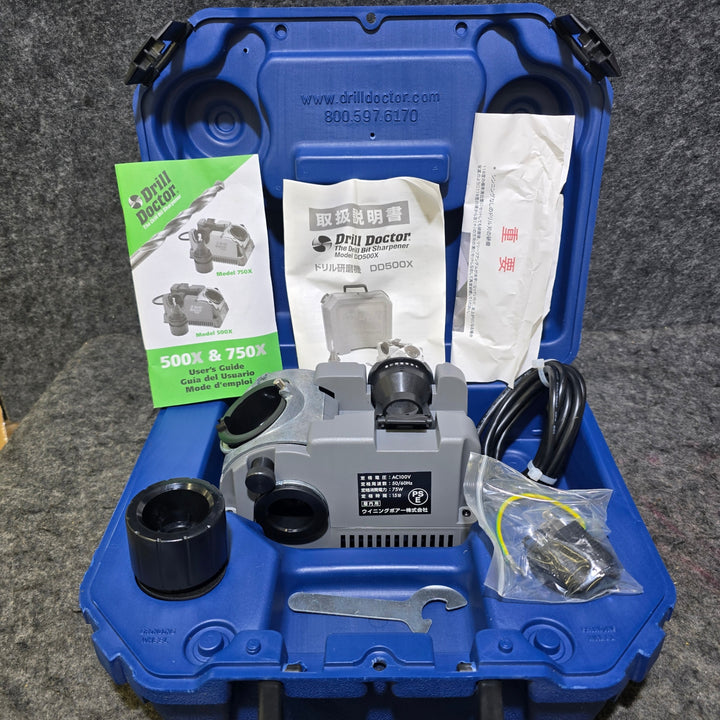 【美品】ウイニングボアー(Winning Bore) ドリルドクター ドリル研磨機 DD500XJ ドリルの刃先角118度・135度【桶川店】