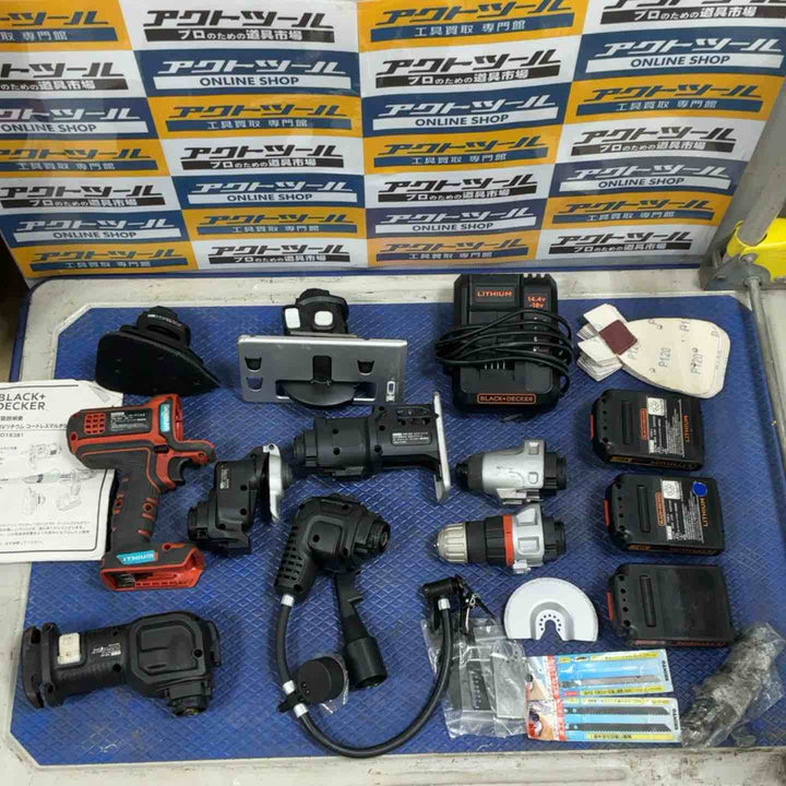 ブラックアンドデッカー(BLACK+DECKER) マルチツール ベーシック 18V EVO183B1【草加店】