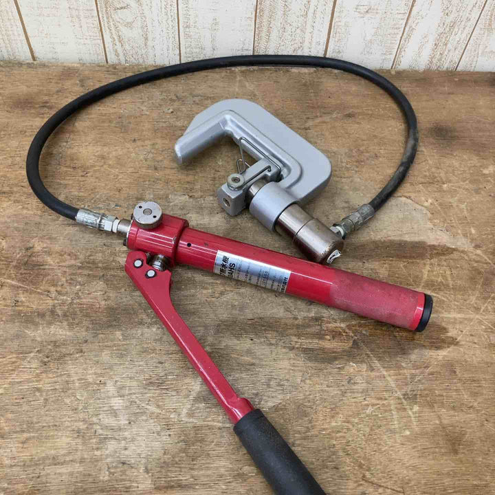 ◇育良精機(IKURA) 手動油圧式パイプ圧着機 IS-30AHS 断水機【柏店】