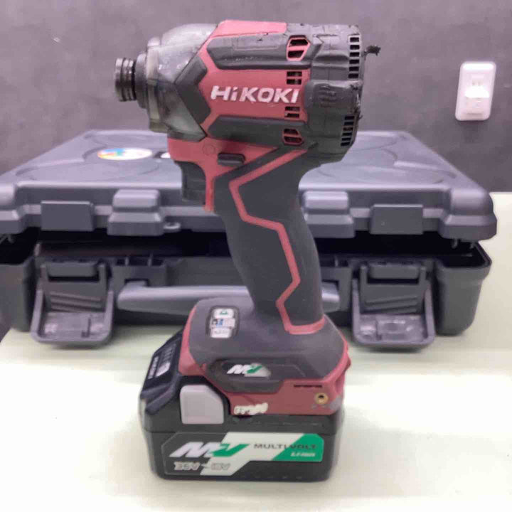 ★ハイコーキ(HIKOKI ※旧:日立工機) コードレスインパクトドライバー WH36DC(2XPR)【越谷店】