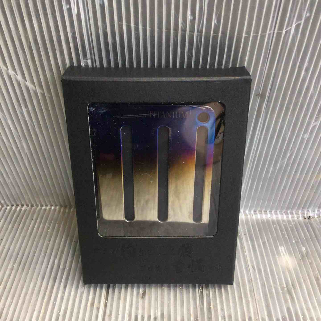 KNICKS ニックス チタンベルトループ焼付けタイプ Lサイズ  TIT-15LY【草加店】