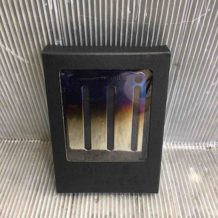 KNICKS ニックス チタンベルトループ焼付けタイプ Lサイズ  TIT-15LY【草加店】