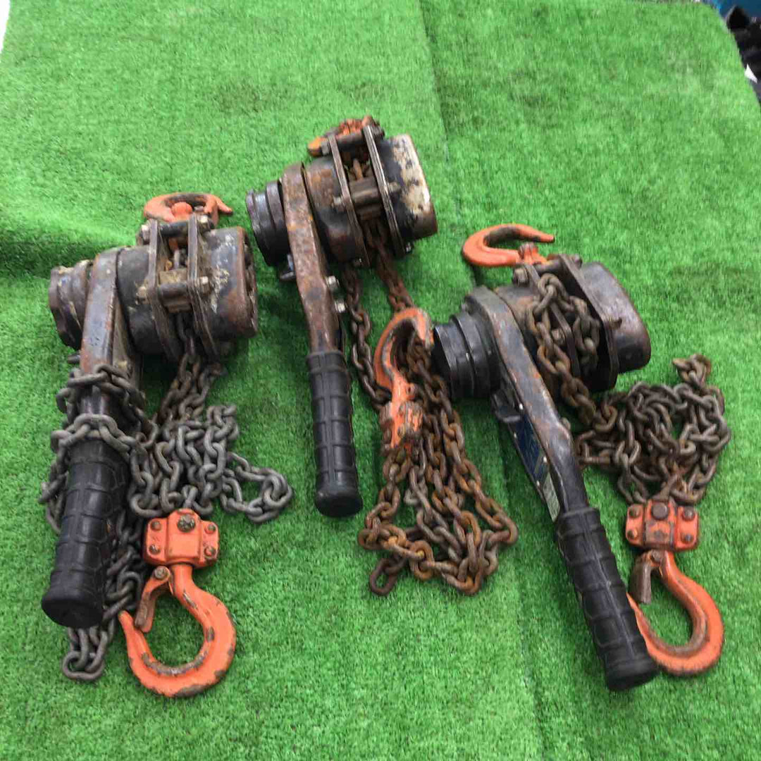 象印 レバーブロック 0.8t ジャンク3台セット【桶川店】