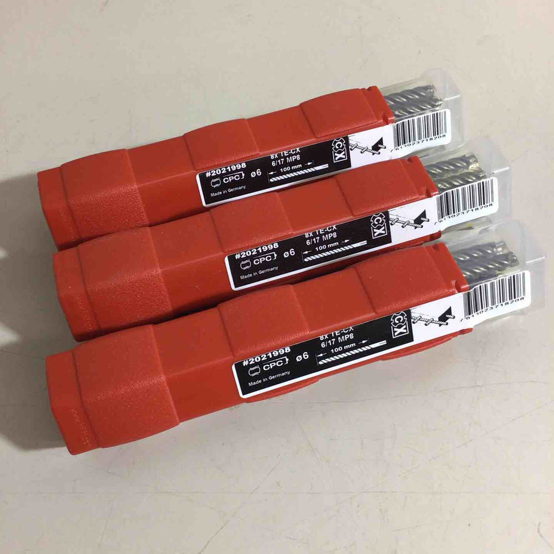 【未使用品(未開封)】HILTI ヒルティ ドリルビット TE-CX 16/17 MP8 8本 3個セット 24本【戸田店】