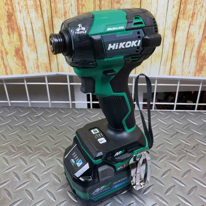 ★ハイコーキ(HIKOKI ※旧:日立工機) コードレスインパクトドライバ アグレッシブグリーン WH36DD(2XHLSZ)【川崎店】
