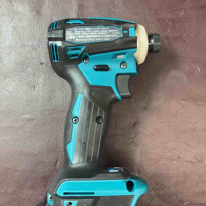 【中古品】★マキタ(makita) コードレスインパクトドライバー TD172DRGX 18V4.0Ahセット【東大和店】