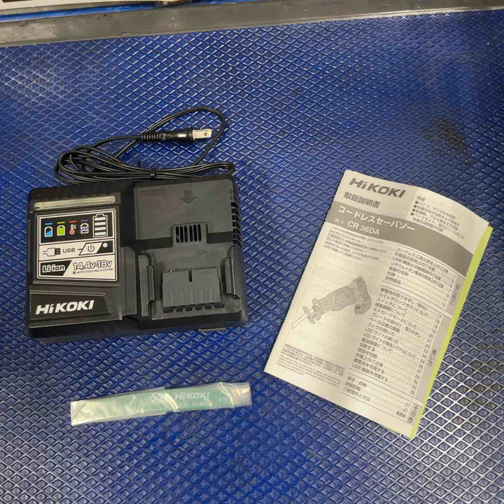 ★ハイコーキ(HIKOKI ※旧:日立工機) コードレスセーバーソー CR36DA(XP)【草加店】