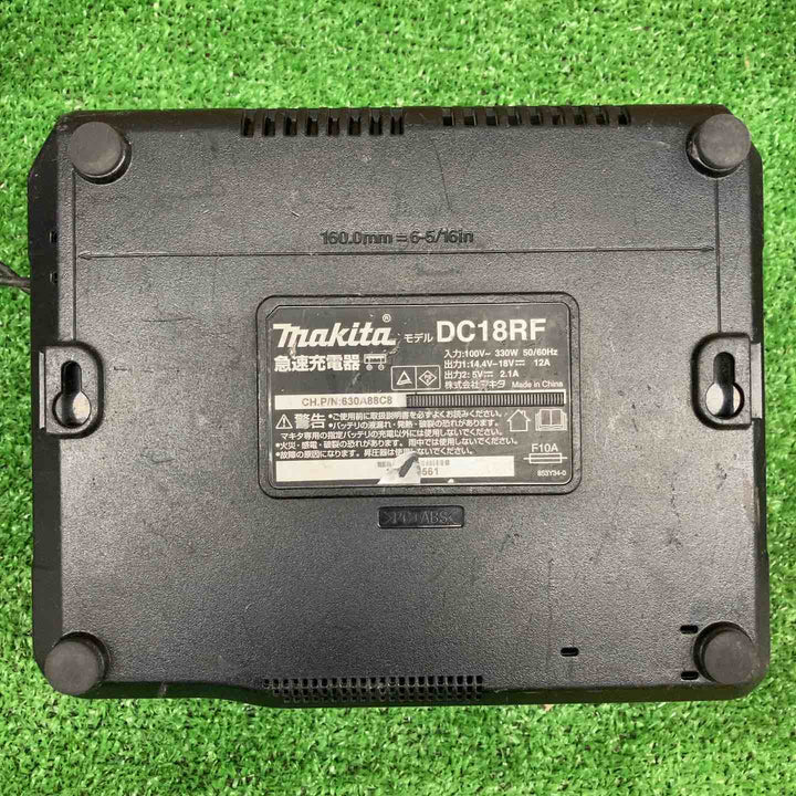 【中古・現状品】 マキタ/makita 急速充電器 DC18RF 【鴻巣店】