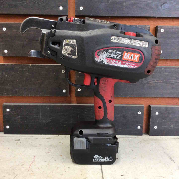 【中古品】 マックス/MAX 鉄筋結束機 リバータイア RB-399A-B2C/40A 【鴻巣店】