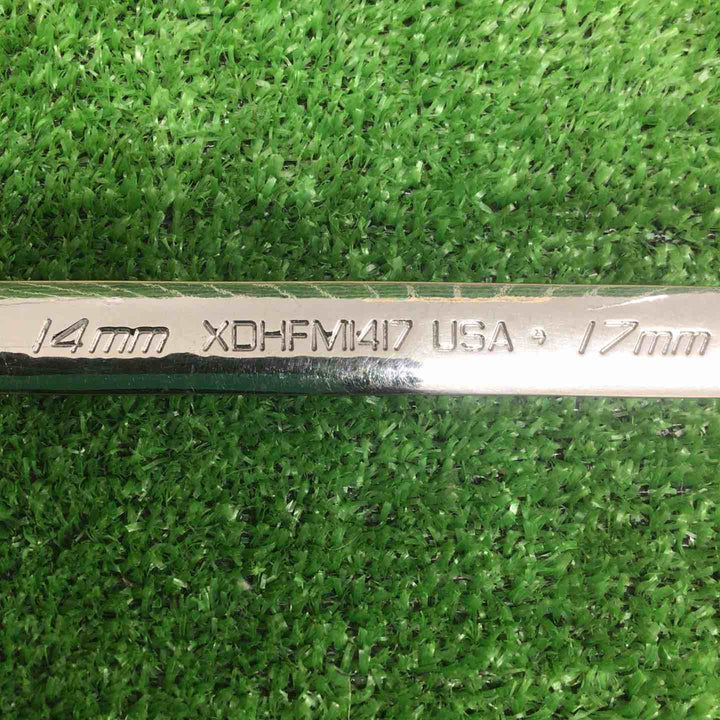 【現状品】 スナップオン/Snap-on ストレートメガネレンチ ロングハンドル XDHFM1417 【鴻巣店】