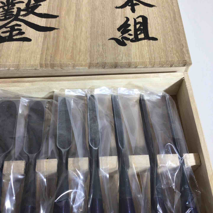【未使用品】カネ高 追入十本組 高橋典三 高橋和己 鑿 鉋 大工道具 鑿 鉋 大工道具【戸田店】