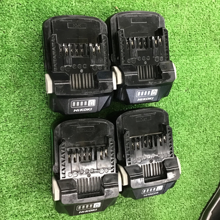 ★ハイコーキ(HIKOKI ※旧:日立工機) コードレス卓上スライド丸のこ C3606DRA バッテリ4個付き!【桶川店】