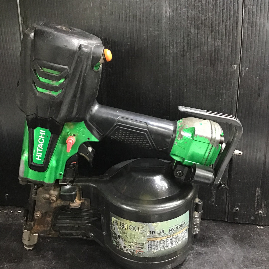 ★ハイコーキ(HIKOKI ※旧:日立工機) 高圧エア釘打ち機 NV90HR(N)【草加店】