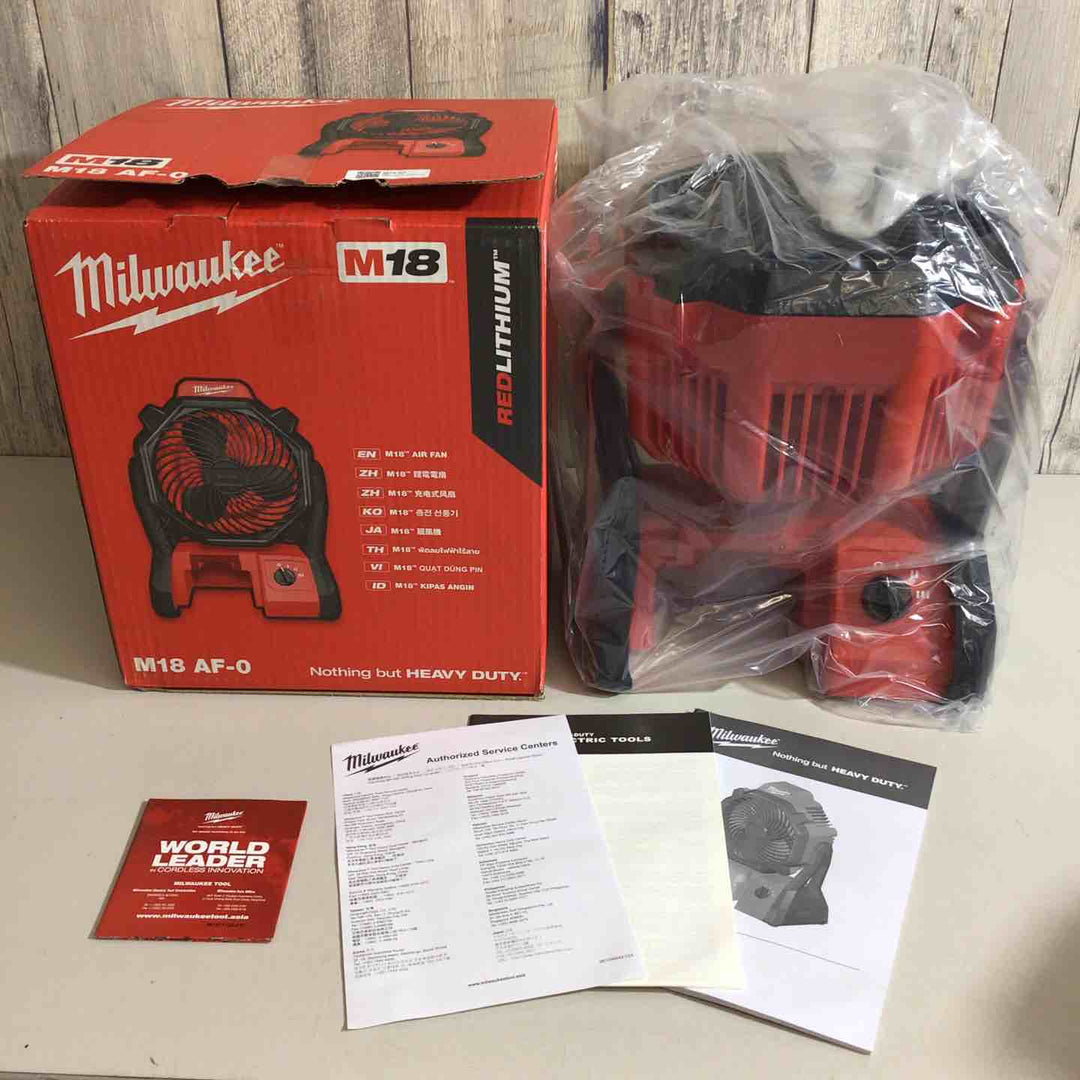【未使用品】【017】ミルウォーキー M12 AF 扇風機 本体のみ【戸田店】