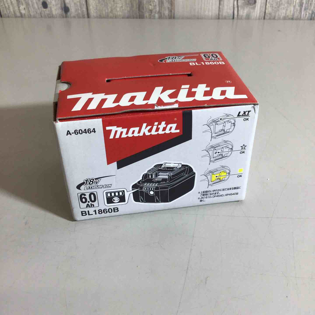 ★マキタ(makita) リチウムイオンバッテリー 18V/6.0Ah BL1860B【戸田店】