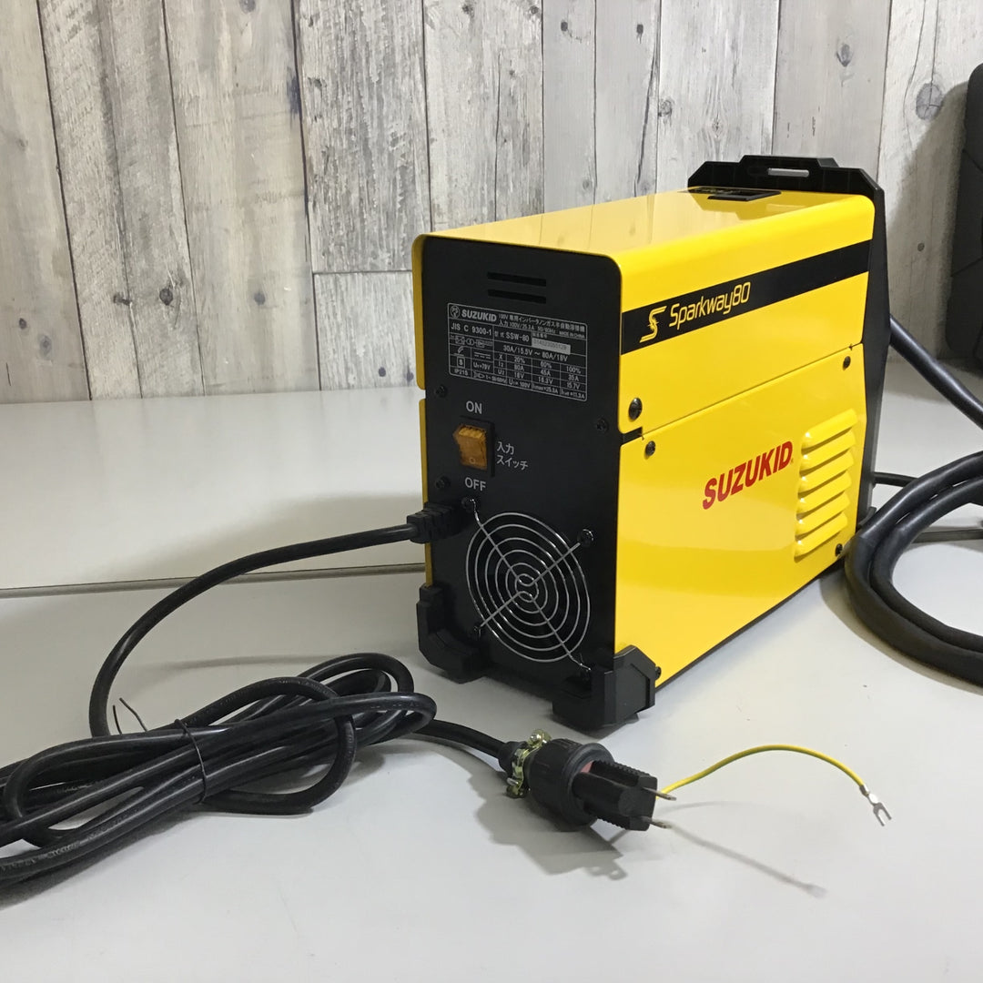 【未使用品】★送料無料★スズキット 半自動溶接機 SSW-80 電気溶接機 外箱無し【戸田店】