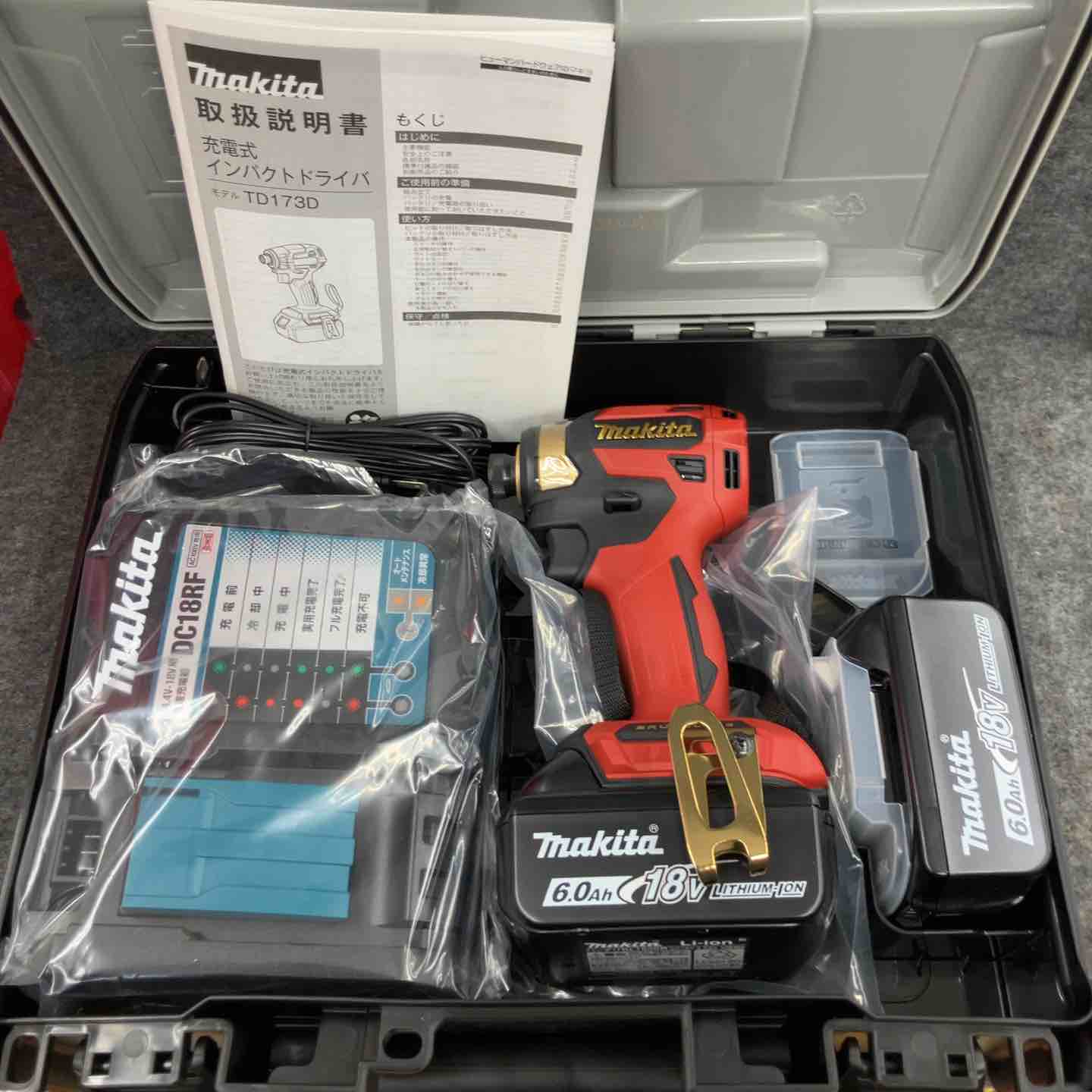 マキタ(makita) コードレスインパクトドライバー TD173DGXPR LXT20周年記念限定カラー プレミアムレッド【鴻巣店】 特価>マキタ(makita) コードレスインパクトドライバー TD173DGXPR