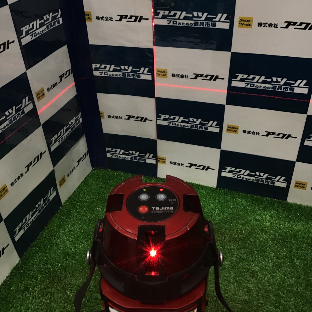 〇タジマ(TAJIMA) レーザー墨出し器 NAVIゼロセンサーKJC 矩十字・横全周 ZEROSN-KJC 【草加店】
