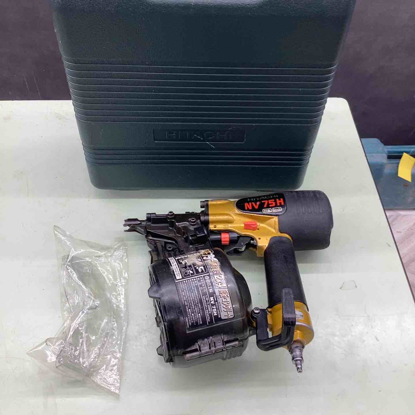 ◇ハイコーキ(HIKOKI ※旧:日立工機) 高圧エア釘打ち機 NV75H【越谷店 