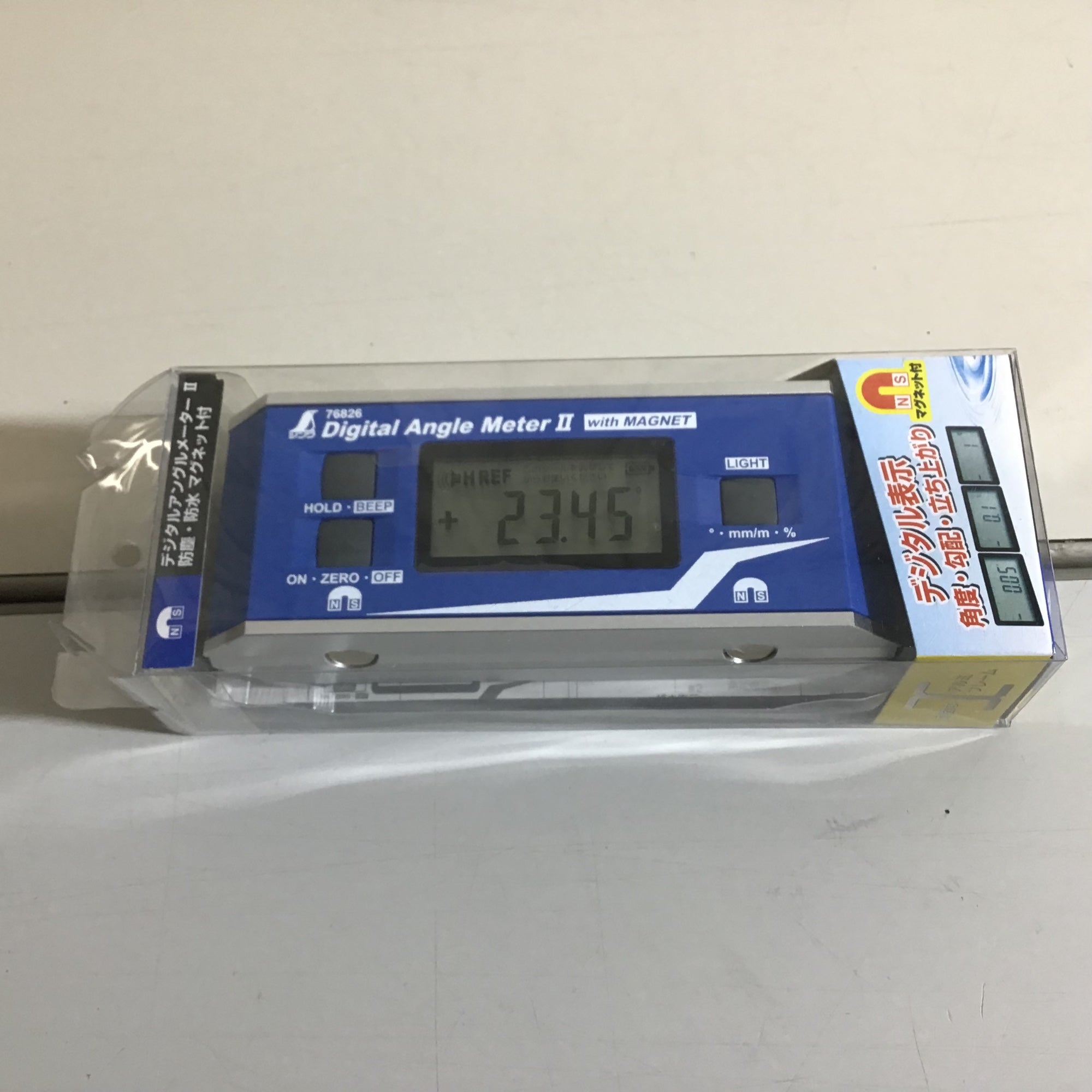 未使用品】☆即決価格☆シンワ デジタルアングルメーター Ⅱ 防塵防水