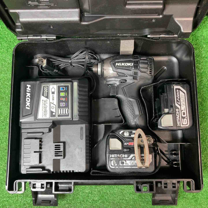 ★ハイコーキ(HIKOKI ※旧:日立工機) コードレスインパクトドライバー WH14DDL2(2LYPK)(B)【岩槻店】