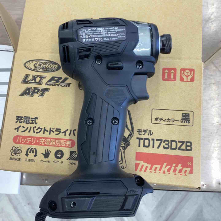 ★マキタ(makita) コードレスインパクトドライバー TD173DZB【越谷店】