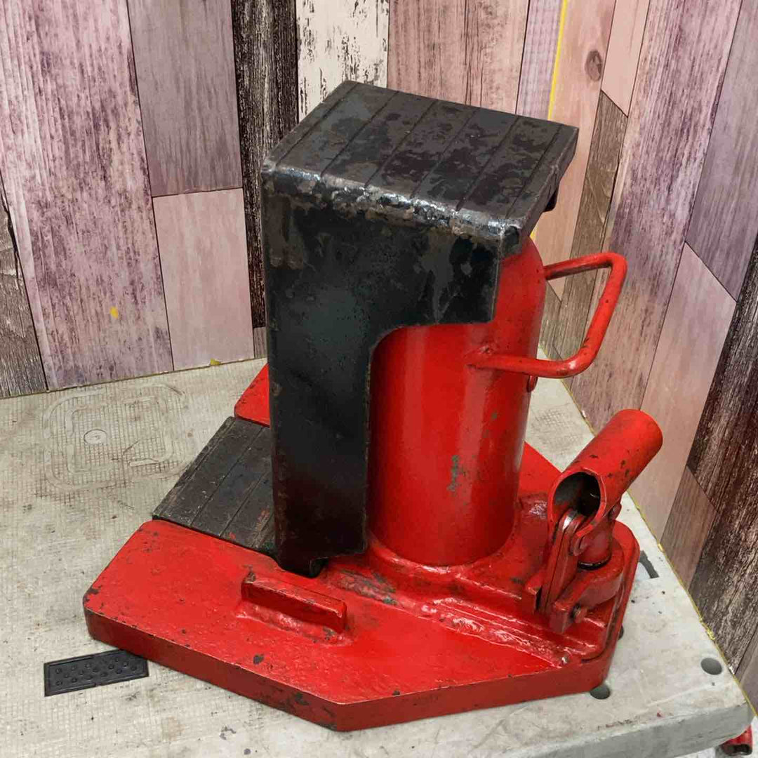 メーカー不明 爪ジャッキ D-5E 爪部許容荷重:5t【八潮店】