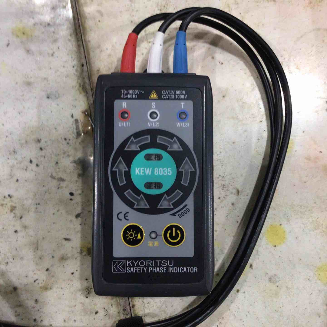 ◇共立電気計器(KYORITSU) 非接触検相器 KEW8035【川口店】