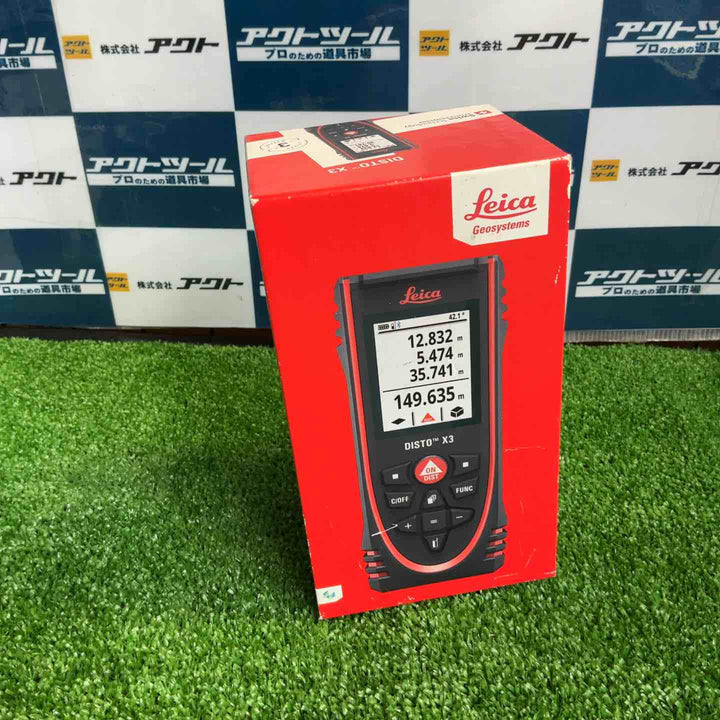 ライカ(Leica) レーザー距離計 Leica DISTO(ライカ ディスト) X3 PSC認定取得 日本正規品 DISTO-X3【草加店】
