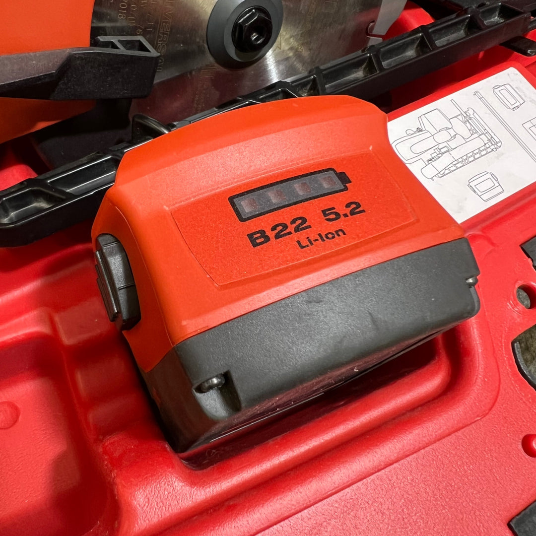 【サマーセール!未使用】 HILTI ヒルティ 充電式サーキュラーソー SC70W-A22 丸のこ 丸ノコ 丸鋸 【桶川店】