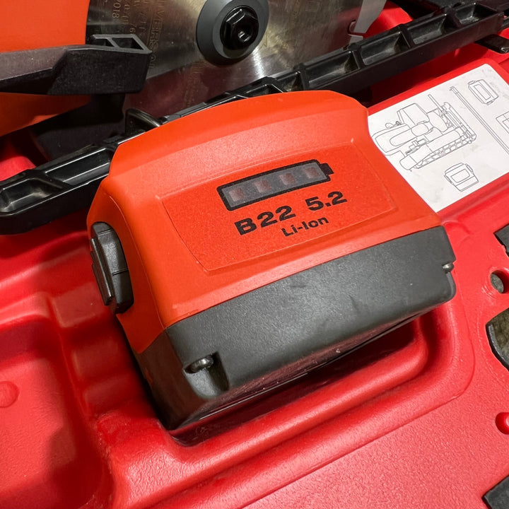 【サマーセール!未使用】 HILTI ヒルティ 充電式サーキュラーソー SC70W-A22 丸のこ 丸ノコ 丸鋸 【桶川店】