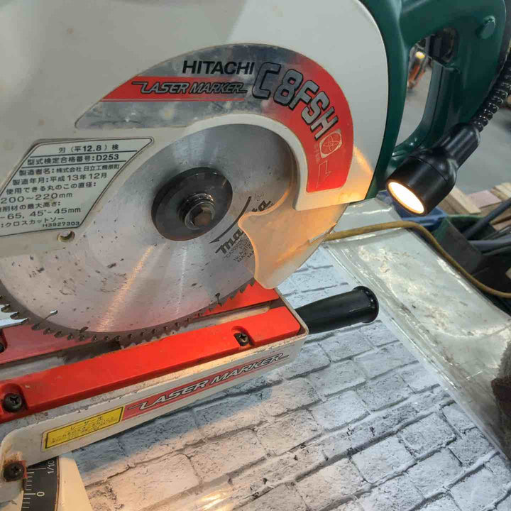 ◇ハイコーキ(HIKOKI ※旧:日立工機)  卓上スライドマルノコ C8FSH【川口店】