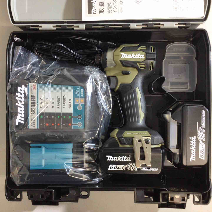 【未使用品】マキタ(makita) コードレスインパクトドライバー TD173DRGXO 3台セット オリーブ【戸田店】