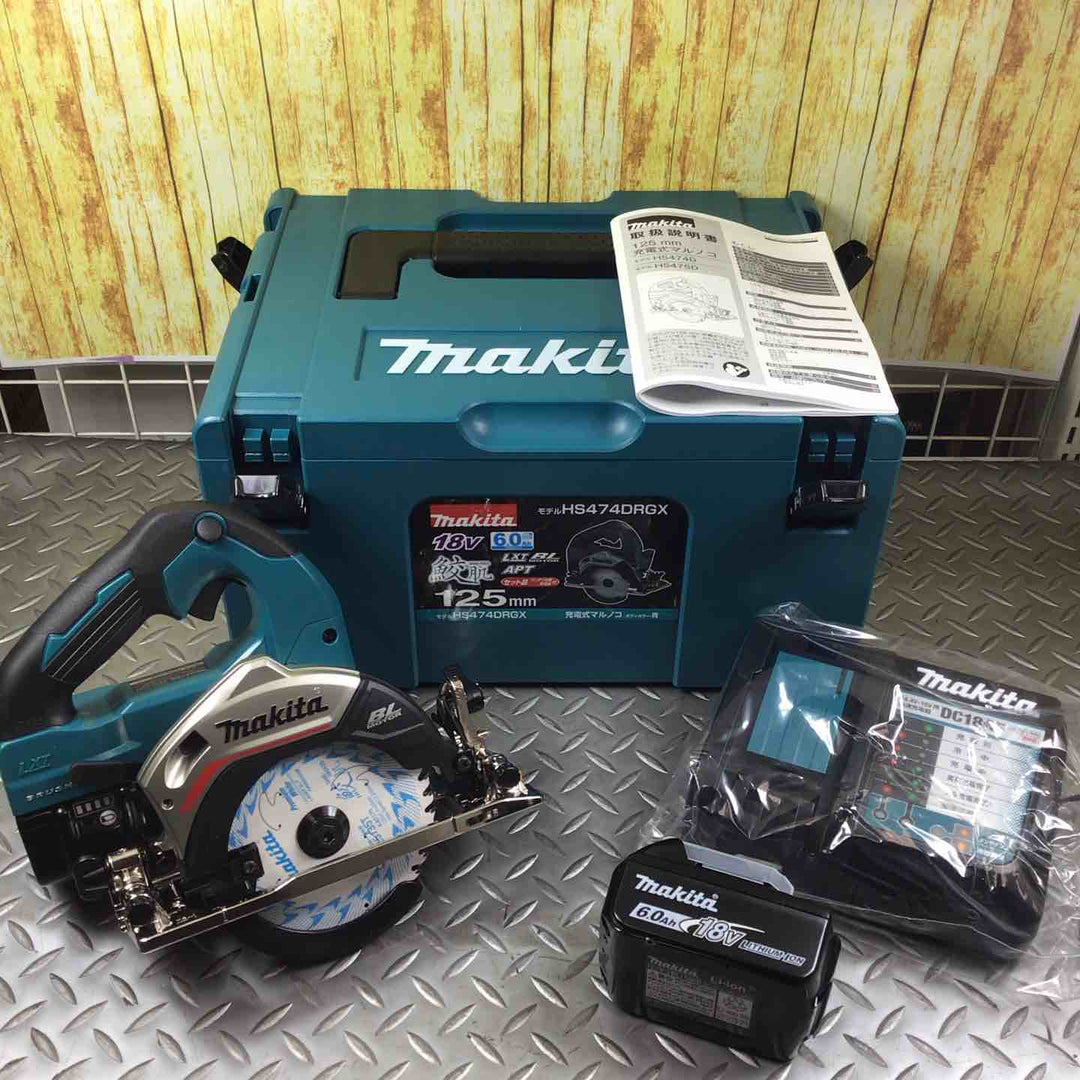 ★マキタ(makita) コードレス丸のこ HS474DRGX【川崎店】