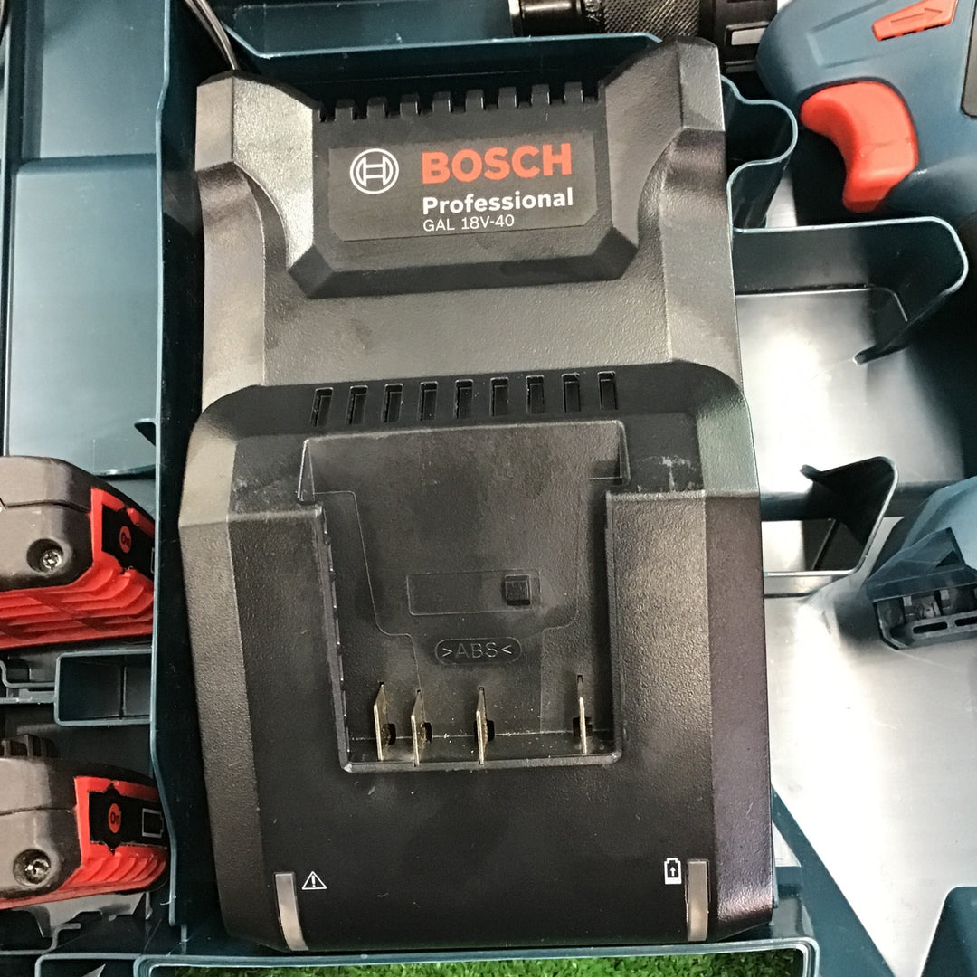 BOSCH GSR 18V-45 2.0Ahバッテリ2個付き 【桶川店】